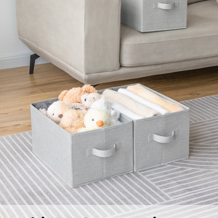 SroageWorks Storage Baskets for Shelves, 3-Pack