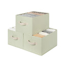 Closet Organizers and Storage Bins, Fabric Storage Baskets for Shelves,  3-Pack