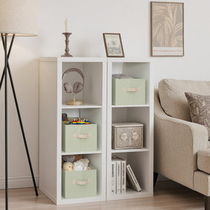 Closet Organizers and Storage Bins, Fabric Storage Baskets for Shelves,  3-Pack