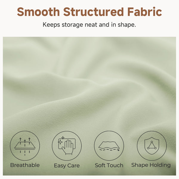 Closet Organizers and Storage Bins, Fabric Storage Baskets for Shelves,  3-Pack