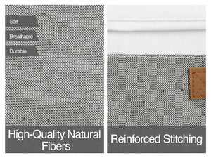 Lidded Large Storage Bins, Two-Tone Design, 3 Pack