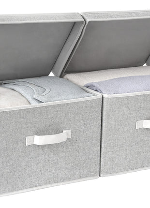 Fabric Storage Bins with Lid
