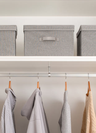 Fabric Storage Bins with Lid, 2-Pack