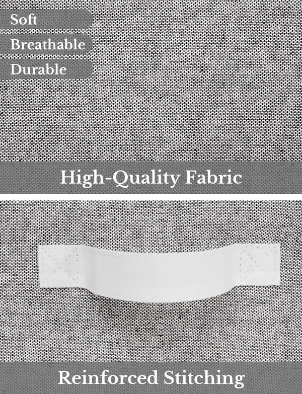 Closet Storage Bins, Trapezoid Storage Box, 3-Pack