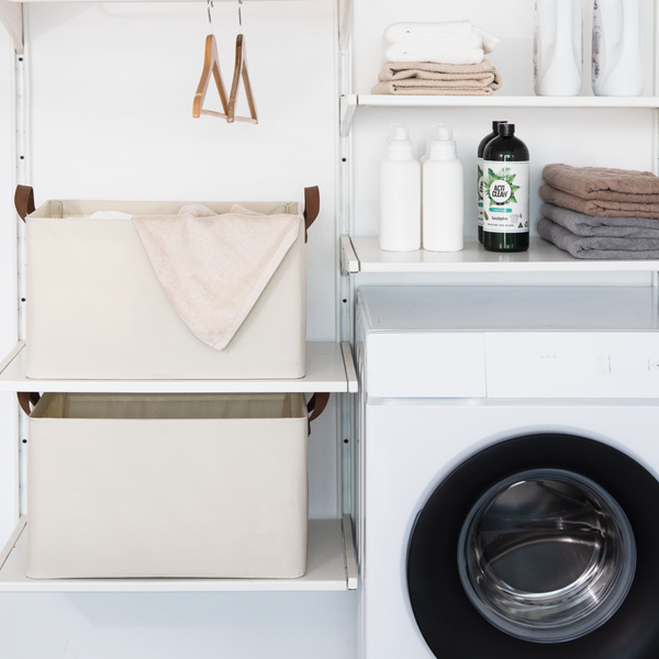 Storage Bins, Shelves Baskets for Organizing, 2 Pack