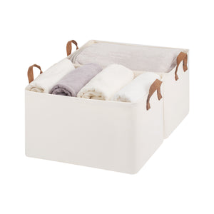 Storage Bins, Shelves Baskets for Organizing, 2 Pack