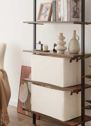 Storage Bins, Shelves Baskets for Organizing, 2 Pack