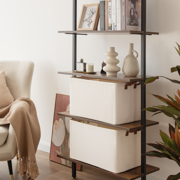 Storage Bins, Shelves Baskets for Organizing, 2 Pack