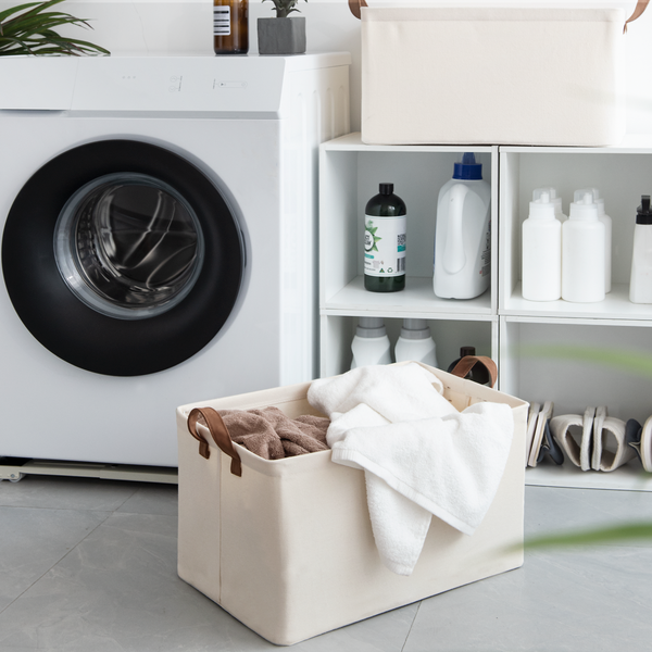 Storage Bins, Shelves Baskets for Organizing, 2 Pack