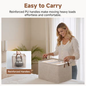 Storage Bins, Shelves Baskets for Organizing, 2 Pack