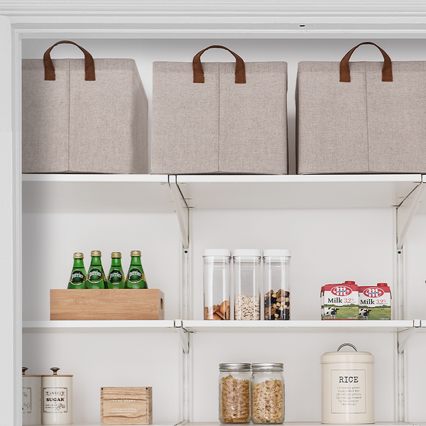 Storage Bins, Shelves Baskets for Organizing, 2 Pack