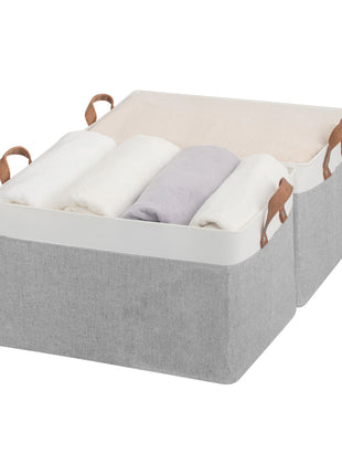 Storage Bins, Shelves Baskets for Organizing, 2 Pack