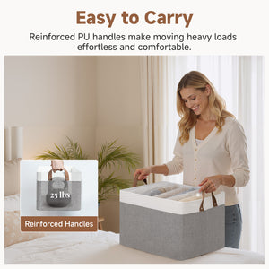 Storage Bins, Shelves Baskets for Organizing, 2 Pack