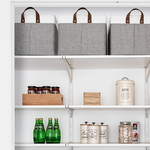 Storage Bins, Shelves Baskets for Organizing, 2 Pack