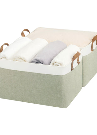 Storage Bins, Shelves Baskets for Organizing, 2 Pack