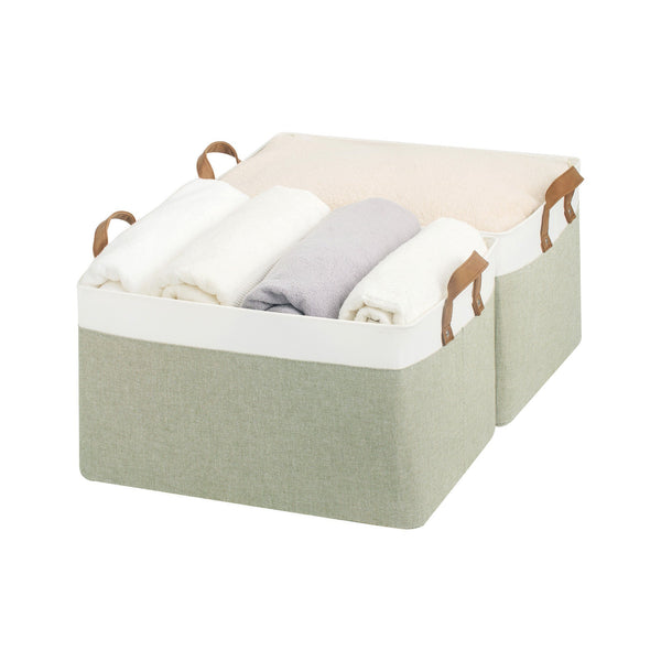 Storage Bins, Shelves Baskets for Organizing, 2 Pack