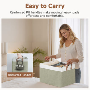 Storage Bins, Shelves Baskets for Organizing, 2 Pack