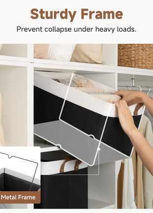 Storage Bins, Shelves Baskets for Organizing, 2 Pack