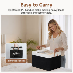 Storage Bins, Shelves Baskets for Organizing, 2 Pack