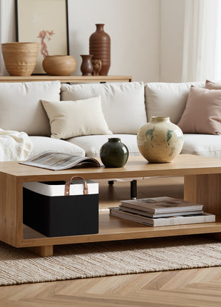 Storage Bins, Shelves Baskets for Organizing, 2 Pack