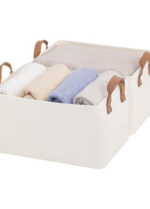 Storage Bins, Shelves Baskets for Organizing, 2 Pack