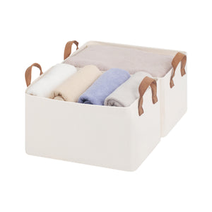 Storage Bins, Shelves Baskets for Organizing, 2 Pack