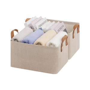Storage Bins, Shelves Baskets for Organizing, 2 Pack