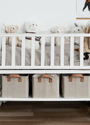 Storage Bins, Shelves Baskets for Organizing, 2 Pack