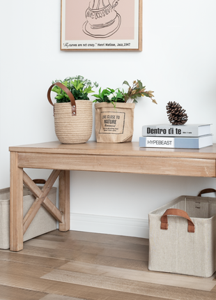 Storage Bins, Shelves Baskets for Organizing, 2 Pack