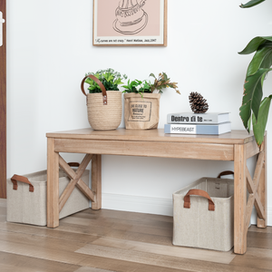 Storage Bins, Shelves Baskets for Organizing, 2 Pack