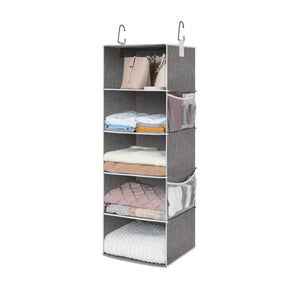 6-Shelf Hanging Closet Organizer