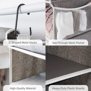 6-Shelf Hanging Closet Organizer