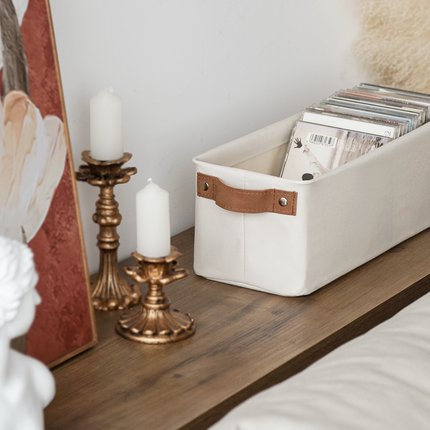 StorageWorks Narrow Storage Bins, Small Baskets for Organizing