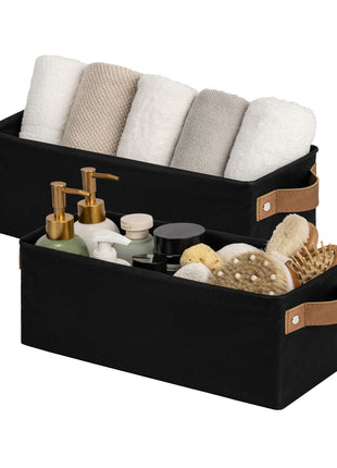Narrow Storage Bins, Small Baskets for Organizing