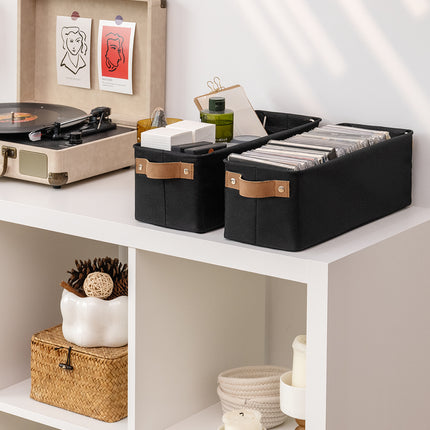 StorageWorks Narrow Storage Bins, Small Baskets for Organizing