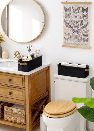 Narrow Storage Bins, Small Baskets for Organizing