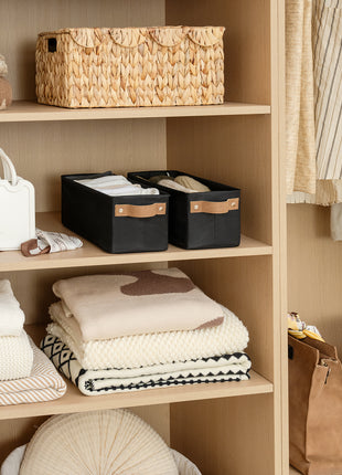 Narrow Storage Bins, Small Baskets for Organizing