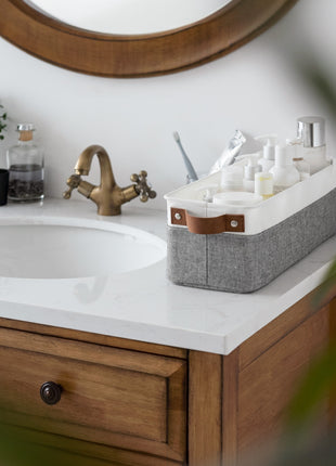 Narrow Storage Bins, Small Baskets for Organizing