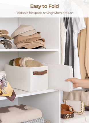 Narrow Storage Bins, Small Baskets for Organizing