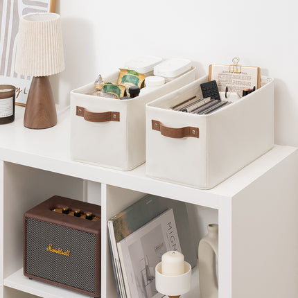 StorageWorks Narrow Storage Bins, Small Baskets for Organizing