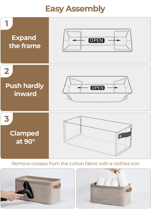 Narrow Storage Bins, Small Baskets for Organizing