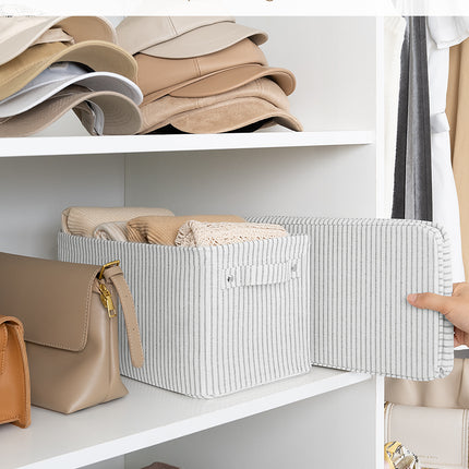 StorageWorks Narrow Storage Bins, Small Baskets for Organizing