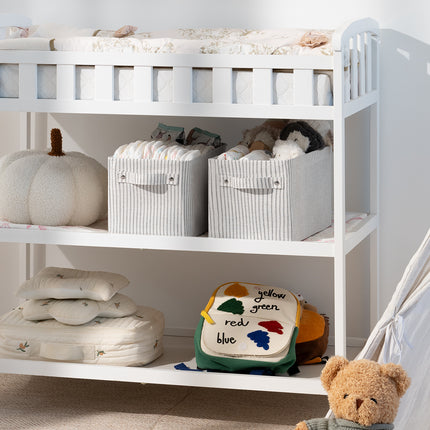 StorageWorks Narrow Storage Bins, Small Baskets for Organizing