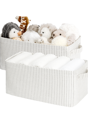 Narrow Storage Bins, Small Baskets for Organizing