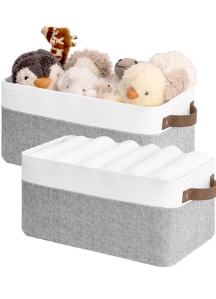 Narrow Storage Bins, Small Baskets for Organizing