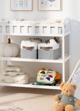 Narrow Storage Bins, Small Baskets for Organizing