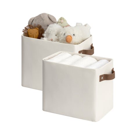 Narrow Storage Bins, Small Baskets for Organizing