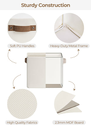 Narrow Storage Bins, Small Baskets for Organizing