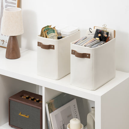 StorageWorks Narrow Storage Bins, Small Baskets for Organizing