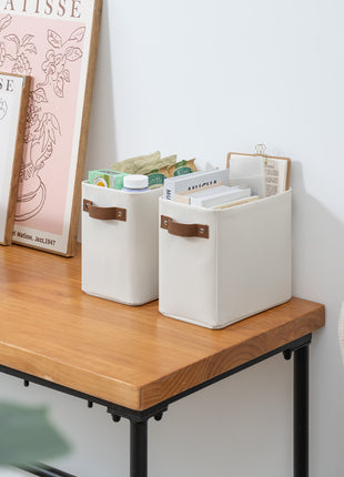 Narrow Storage Bins, Small Baskets for Organizing
